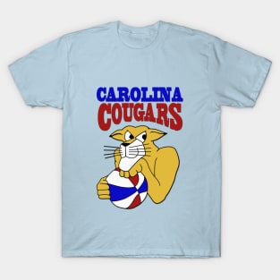 Defunct Carolina Cougars Basketball T-Shirt